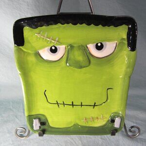 frankenstein ceramic plate square connections (w2417)